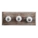 Blue Star Ceramic Wooden Hooks